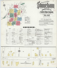 Stoneham, 1909 - Old Map Massachusetts Fire Insurance Index