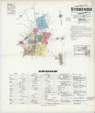 Stoneham, 1916 - Old Map Massachusetts Fire Insurance Index