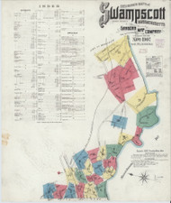 Swampscott, 1907 - Old Map Massachusetts Fire Insurance Index