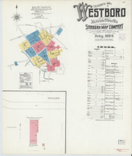 Westboro, 1904 - Old Map Massachusetts Fire Insurance Index