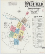 Westfield, 1895 - Old Map Massachusetts Fire Insurance Index