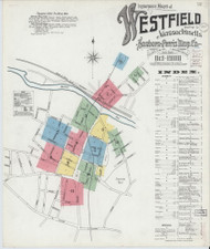 Westfield, 1900 - Old Map Massachusetts Fire Insurance Index