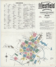 Westfield, 1910 - Old Map Massachusetts Fire Insurance Index