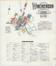 Winchendon, 1909 - Old Map Massachusetts Fire Insurance Index