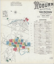Woburn, 1904 - Old Map Massachusetts Fire Insurance Index