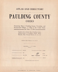Title Page, Ohio 1905 - Paulding Co. 2