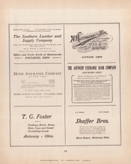 Ad Lumber, Ohio 1905 - Paulding Co. 13