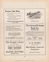 Ad Farmers, Ohio 1905 - Paulding Co. 17