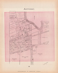 Antwerp Village, Ohio 1905 - Paulding Co. 30