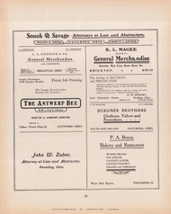 Ad Snook, Ohio 1905 - Paulding Co. 31