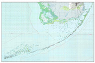 South Florida and the Florida Keys 1983 - Custom USGS Old Topo Map - Florida
