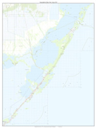 Key Largo 2018 - Custom USGS Old Topo Map - Florida