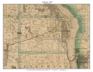 Baytown, Washington Co Minnesota 1887 Old Town Map Custom Print - Ramsey & Washington Cos.