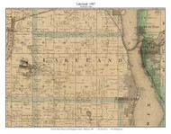 Lakeland, Washington Co Minnesota 1887 Old Town Map Custom Print - Ramsey & Washington Cos.