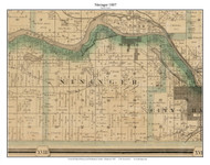 Nininger, Dakota Co Minnesota 1887 Old Town Map Custom Print - Ramsey & Washington Cos.