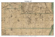 Richfield, Hennepin Co Minnesota 1887 Old Town Map Custom Print - Ramsey & Washington Cos.