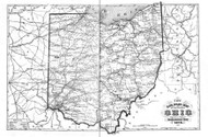 Ohio, Ohio 1879 - Old Town Map Reprint - Wyandot County Atlas 5