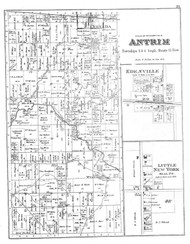 Antrim, Ohio 1879 - Old Town Map Reprint - Wyandot County Atlas 16