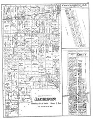 Jackson, Ohio 1879 - Old Town Map Reprint - Wyandot County Atlas 37