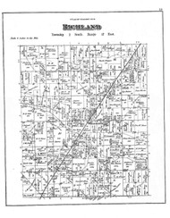 Richland, Ohio 1879 - Old Town Map Reprint - Wyandot County Atlas 38