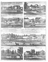 Picture Wilson, Ohio 1879 - Old Town Map Reprint - Wyandot County Atlas 43