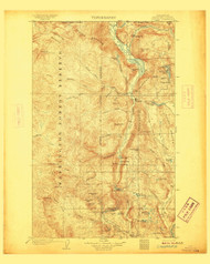 Chopaka, Washington 1906 (1906) USGS Old Topo Map Reprint 30x30 WA Quad 240514