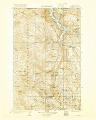 Chopaka, Washington 1906 (1907) USGS Old Topo Map Reprint 30x30 WA Quad 240516