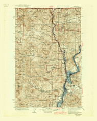 Marcus, Washington 1942 (1942) USGS Old Topo Map Reprint 30x30 WA Quad 242186