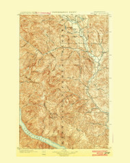 Methow, Washington 1901 (1901) USGS Old Topo Map Reprint 30x30 WA Quad 242319