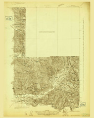 Mount Rainier MT, Washington 1924 (1929) USGS Old Topo Map Reprint 30x30 WA Quad 242668