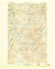Osoyoos, Washington 1904 (1904) USGS Old Topo Map Reprint 30x30 WA Quad 243020
