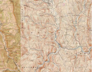 Bethel VT 1917-1926 USGS Old Topo Map - Town Composite Windsor Co.