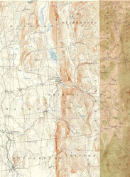 Bristol VT 1905 USGS Old Topo Map - Town Composite Addison Co.