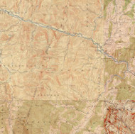 Duxbury VT 1921-1924 USGS Old Topo Map - Town Composite Washington Co.