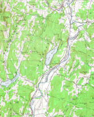 Fairlee VT 1931 USGS Old Topo Map - Town Composite Orange Co.