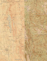 Goshen VT 1904-1917 USGS Old Topo Map - Town Composite Addison Co.