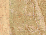 Hancock VT 1917 USGS Old Topo Map - Town Composite Addison Co.
