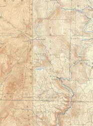 Readsboro VT 1894-1898 USGS Old Topo Map - Town Composite Bennington Co.