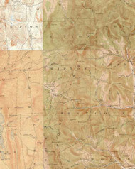 Ripton VT 1904-1921 USGS Old Topo Map - Town Composite Addison Co.