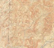 Sandgate VT 1898-1900 USGS Old Topo Map - Town Composite Bennington Co.