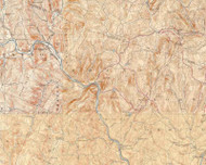 Sharon VT 1896-1926 USGS Old Topo Map - Town Composite Windsor Co.