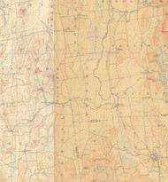 Whiting VT 1904 USGS Old Topo Map - Town Composite Addison Co.