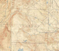 Winhall VT 1899-1900 USGS Old Topo Map - Town Composite Bennington Co.