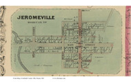 Jeromeville - Jeromeville, Ohio 1861 Old Town Map Custom Print - Ashland Co. (Nunan)