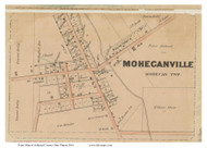 Mohecanville Village - Mohecan, Ohio 1861 Old Town Map Custom Print - Ashland Co. (Nunan)