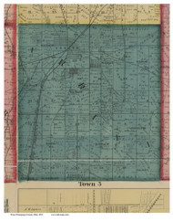 Urbana, Ohio 1858 Old Town Map Custom Print - Champaign Co.