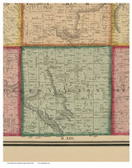 Royalton, Ohio 1858 - Copy C - Old Town Map Custom Print - Cuyahoga Co.