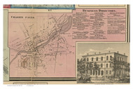 Chagrin Falls Village - Chagrin Falls, Ohio 1858 - Copy C - Old Town Map Custom Print - Cuyahoga Co.