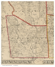 Pleasant, Ohio 1856 Old Town Map Custom Print - Franklin Co.