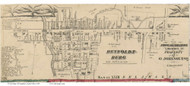 Reynoldsburg, Ohio 1856 Old Town Map Custom Print - Franklin Co.
